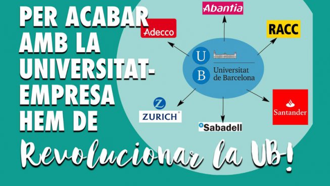 Revoluciona UB, la candidatura que declara la guerra a la universitat empresa