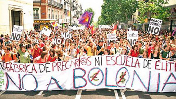 Pla Bolonya: la reestructuració neoliberal de les universitats espanyoles