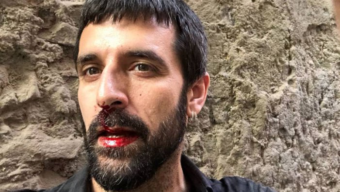 Jordi Borràs agredit a Barcelona al crit de “Visca Franco! Visca Espanya!”