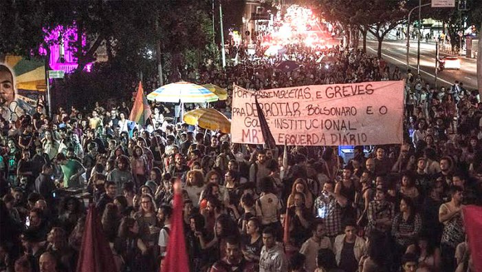 Brasil: "Hem de construir comitès contra Bolsonaro en tot el país"