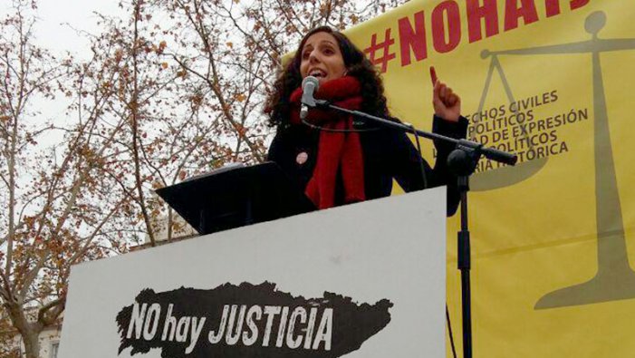 Lucía Nistal: “el 155, el delicte de sedició i la repressió al poble català, ja existien abans de VOX”