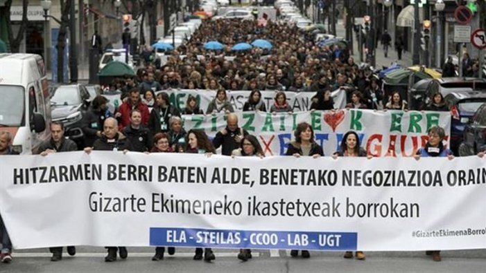 Dones treballadores encapçalen vagues i conflictes a Euskadi