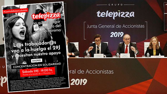 Un orgull divers i de classe: gais, trans i bolleras de Barcelona amb les treballadores de Telepizza