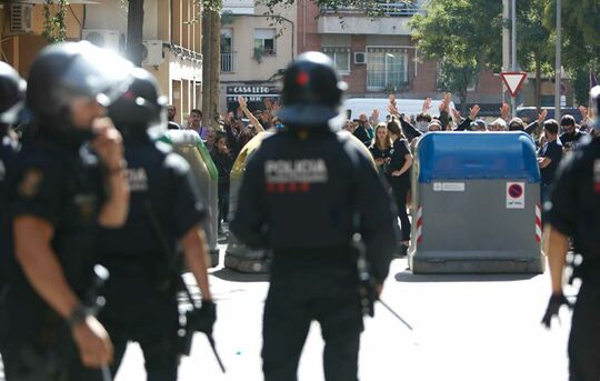 Noves carregues policials i detinguts per part dels Mossos a Horta