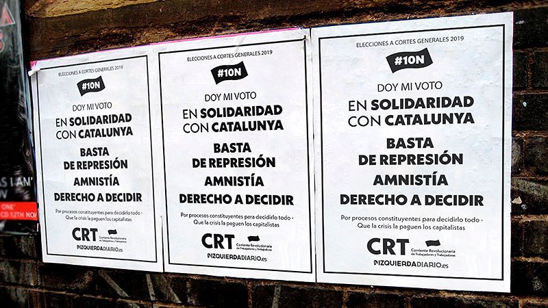 #VotoNuloxCatalunya: una campanya contra el règim i en solidaritat amb el poble català