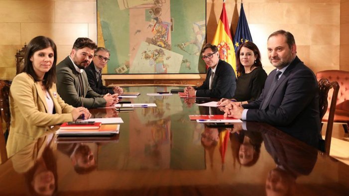ERC retarda a gener un possible acord amb el PSOE per a la investidura de Pedro Sánchez