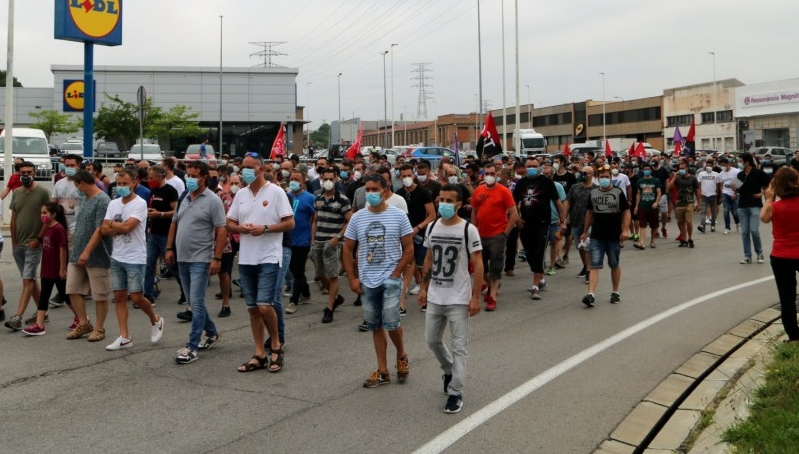 Miners de Vilafruns es mobilitzen enfront les morts obreres