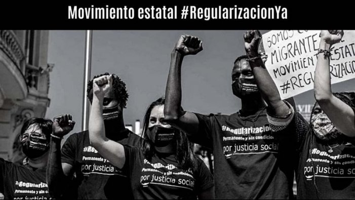 19J: manifestacions per “Regularització ja” en desenes de ciutats espanyoles