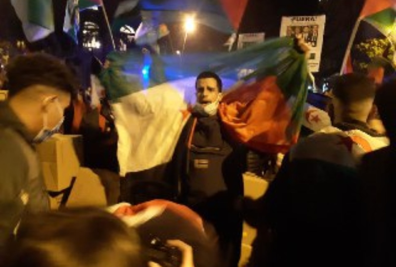 Manifestació pel Sàhara Lliure: Marroc culpable, Espanya responsable!