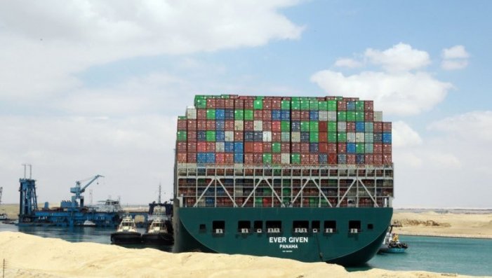 El bloqueig del canal de Suez provoca la pèrdua de 9600 milions de dòlars diaris