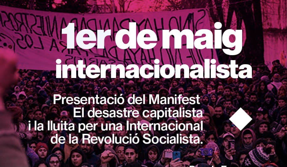 Acte presentació del Manifest per una Internacional de la Revolució Socialista