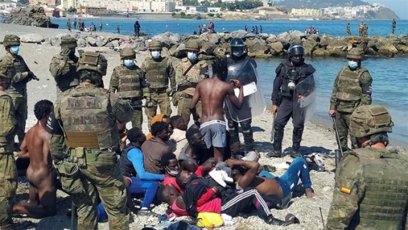 Contra el racisme imperialista del govern “progressista”: fora l'Exèrcit de Ceuta i asil per a tots