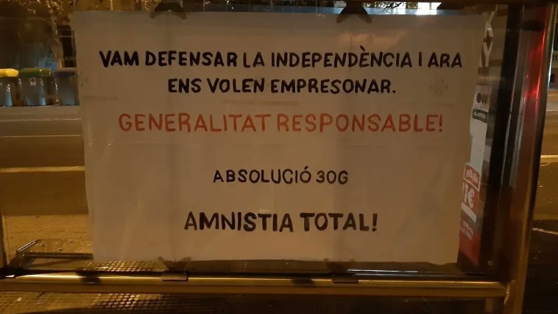 La Generalitat és responsable de les causes contra els 7 del 30G i Adrià Sas