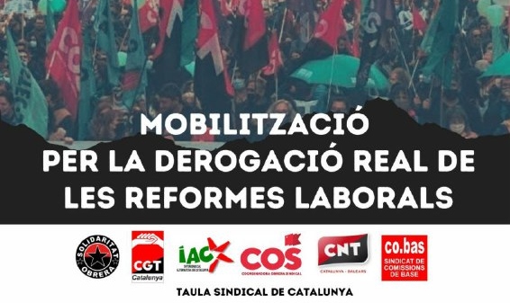Nombroses mobilitzacions i columnes ompliran els carrers contra la reforma laboral