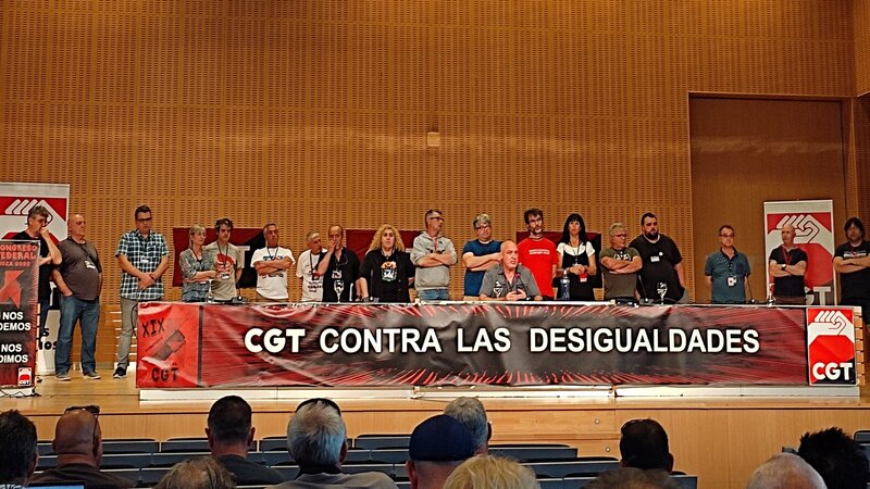 XIX Congrés Confederal de CGT a Saragossa
