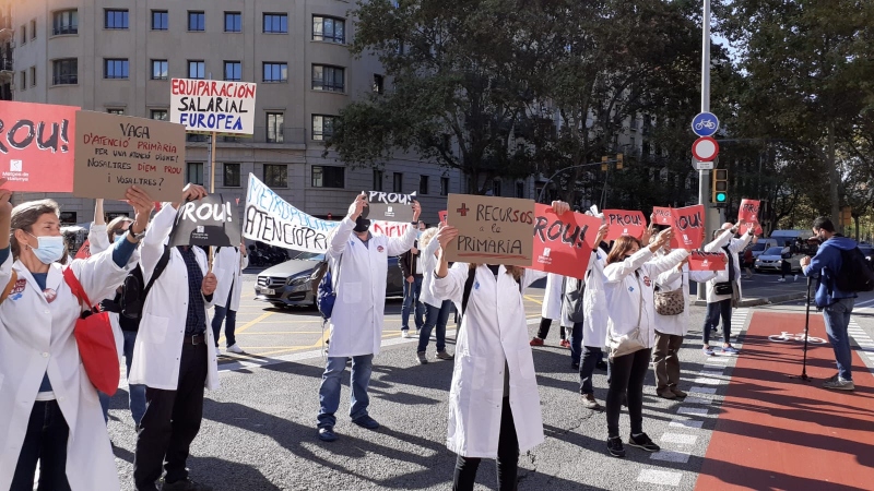 Sanitàries en lluita: la vaga de sanitat s'estén a tot l'Estat