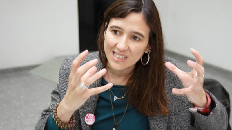 Nuria Parlón, la "influencer" de l'especulació de l'Area Metropolitana de Barcelona