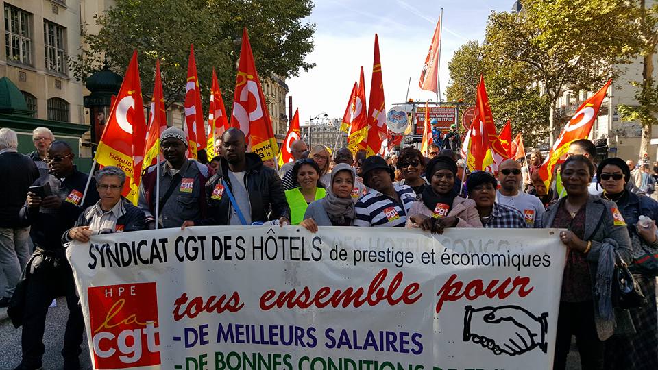 La lluita sense fronteres de les cambreres d'hotels: 44 dies de vaga de l'Hotel Holiday Inn de França