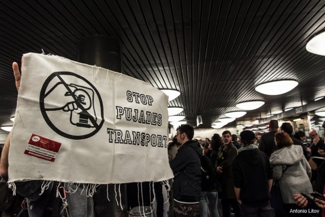 Nova jornada de protestes contra l'augment del preu del transport públic