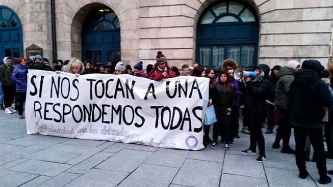 Burgos: una detinguda per la seva participació en la vaga del 8M
