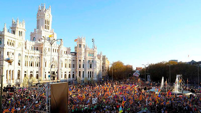 Amnistia: no podem regalar-li el carrer a la dreta a Madrid!