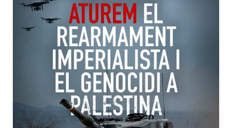 Taula Rodona: Aturem el rearmament imperialista i el genocidi a Palestina