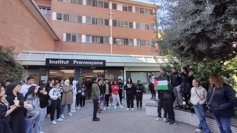 La solidaritat amb Palestina omple els centres educatius a Catalunya