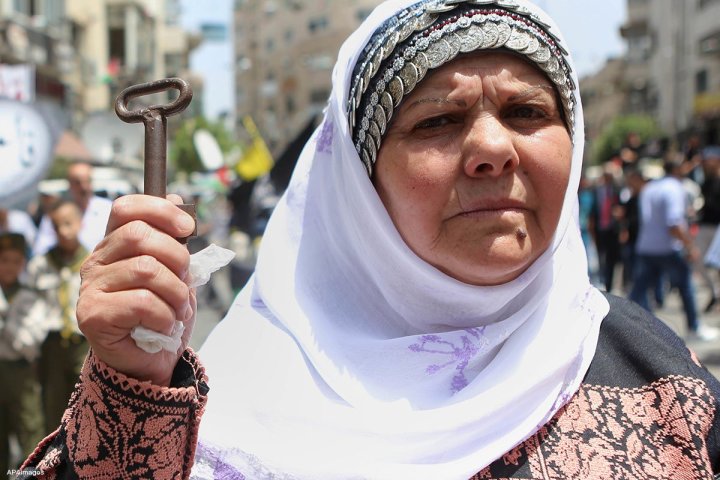 La clau és el símbol de la lluita palestina i es passa de generació en generació